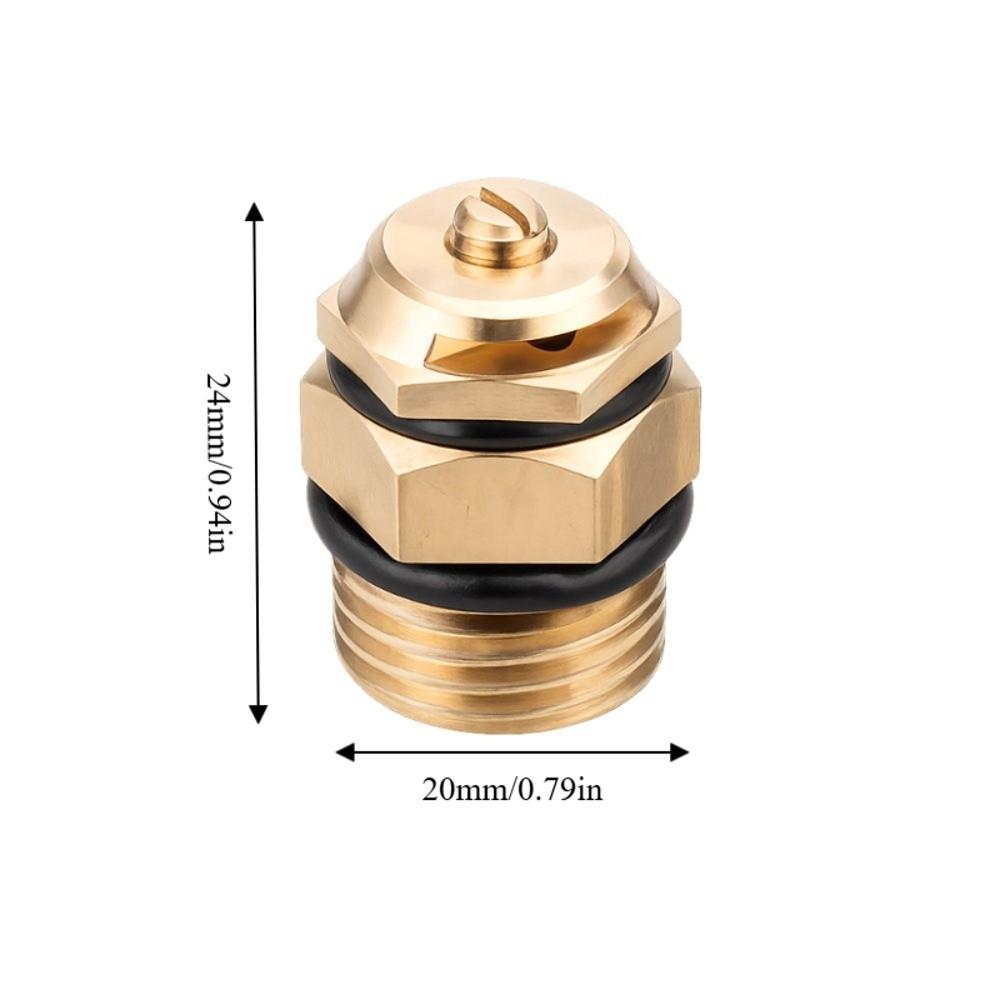 3PCS 180 Degree Sprinkler Head G1/2  Male Thread Refraction Sprinkler Nozzle  Outdoor Cooling