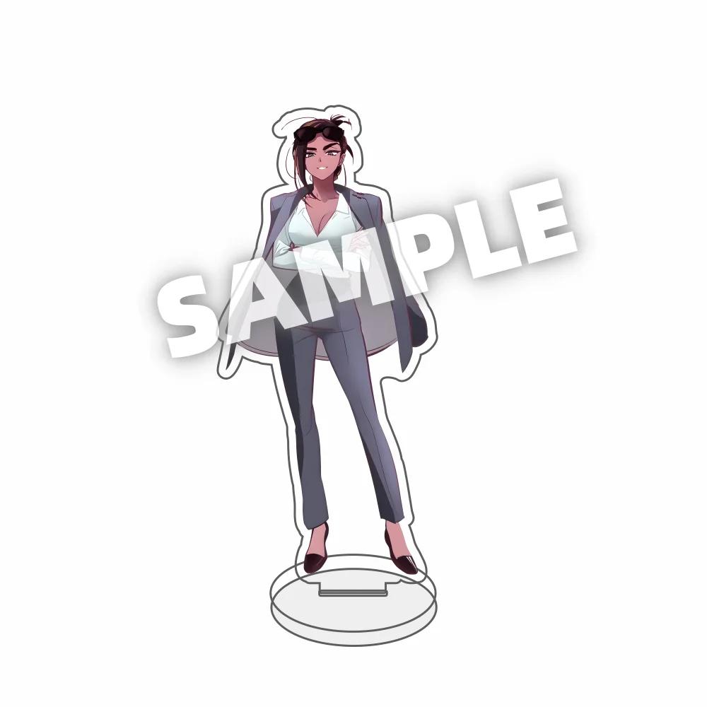 Anime ALIEN STAGE Keychains Pendant Car Key Chain Acrylic Stand MIZI SUA TILL IVAN HYUNA LUKA Fans Gifts Cosplay Accessories