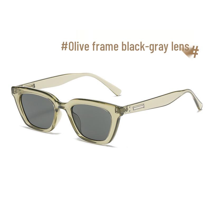 Trendy Small Square Frame Sunglasses - Korean Style UV Protection for Women & Men
