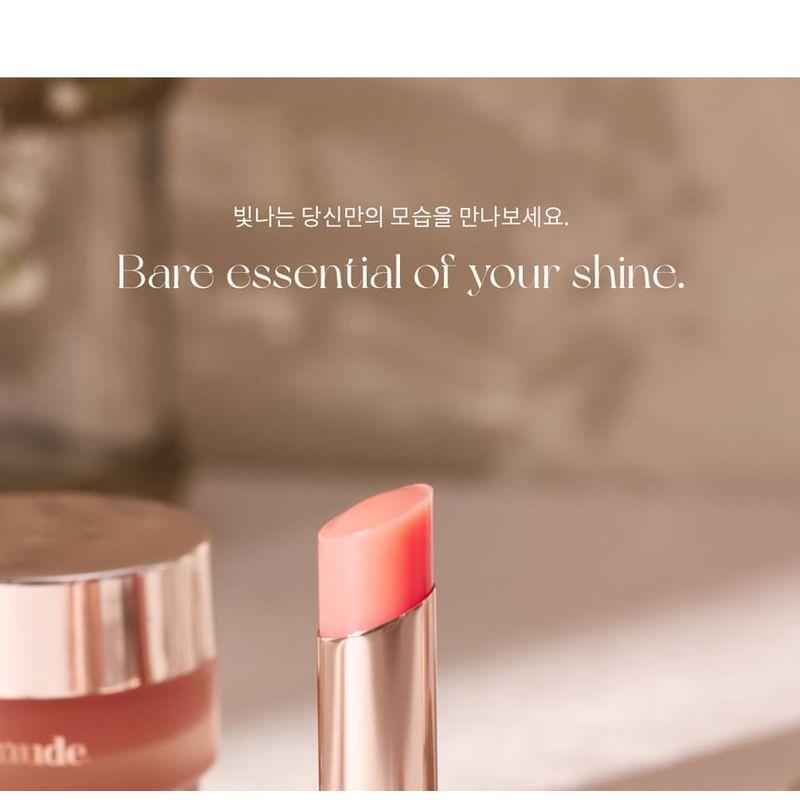 Mude - Bare Shine Lip Balm - 3 Types