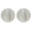 2pcs D Hole Mechanical Rice Cooker Universal Rotary Timer Knob Clip Button Suitable for Microwave Oven Spare Accessories