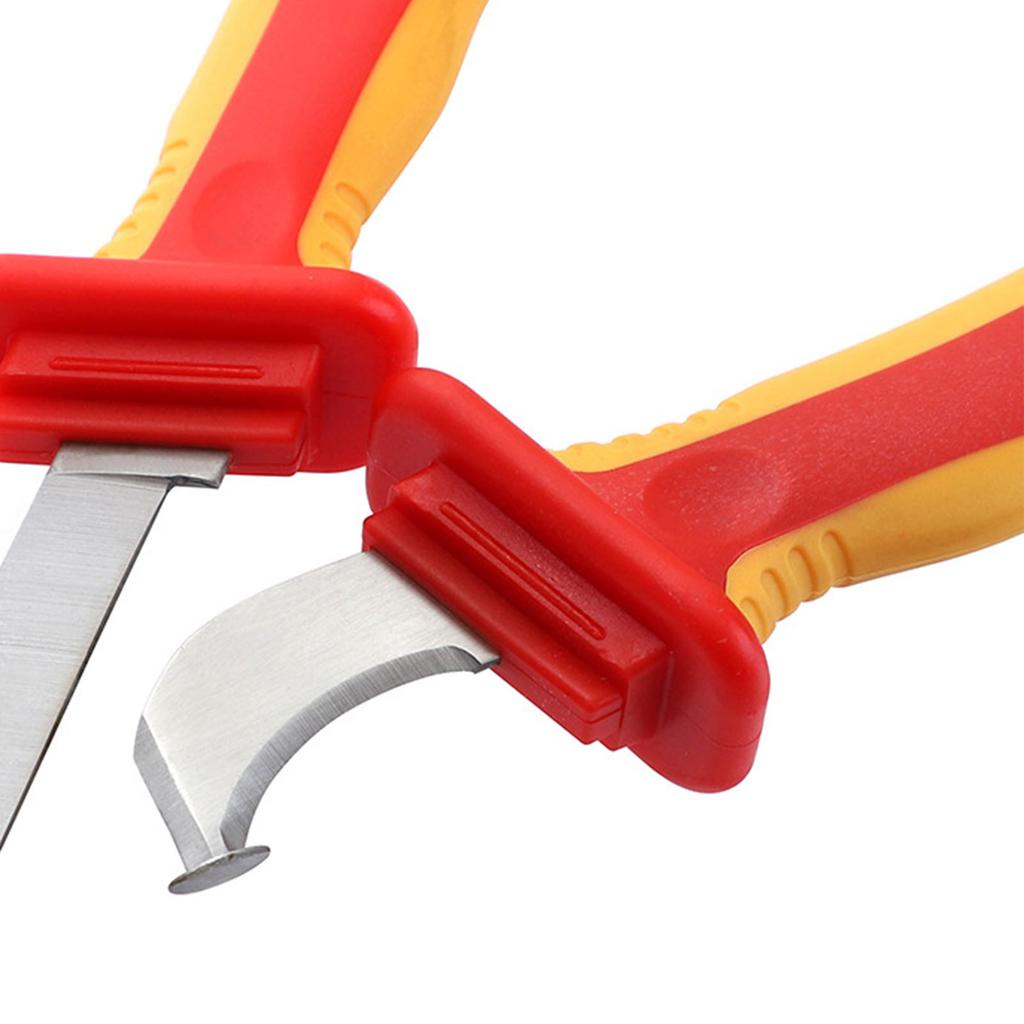 Dismantling Knife 1000V Insulated Anti Magnetic Cable Sheath Stripping Knife for Electrician