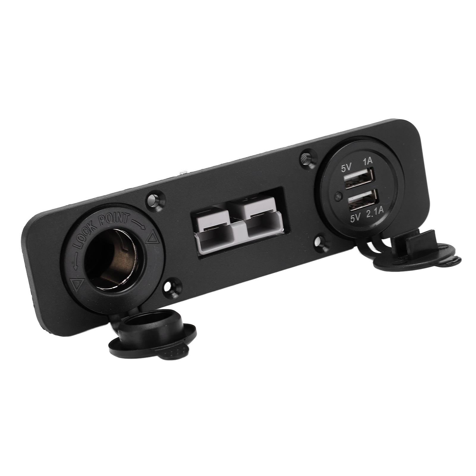 

Автомобильное зарядное устройство с двумя USB-портами для скрытого монтажа на 1224V Мотоциклы Яхты Лодки