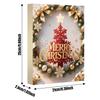 25-Tage-Weihnachts-Schmuck-Adventskalender Ohrringe Halsketten-Set Armband Anhänger Feiertags-Geschenkbox für Frauen Mädchen Valentinstag