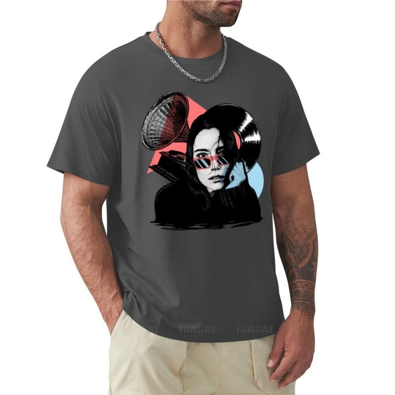 

Amelie Lens T-Shirt Blouse hippie clothes mens workout shirts black cotton mens t-shirt summer t-shirt men 4XL