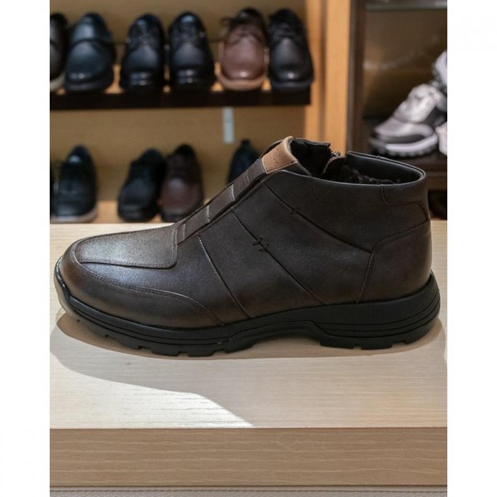 Vainer Men S Brown Fur bootS Model 1g27