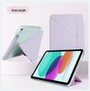 iPad Air 7 Protective Case with Pen Holder, Transparent Y-Fold, for Pro 11/12.9 & 10th Gen
