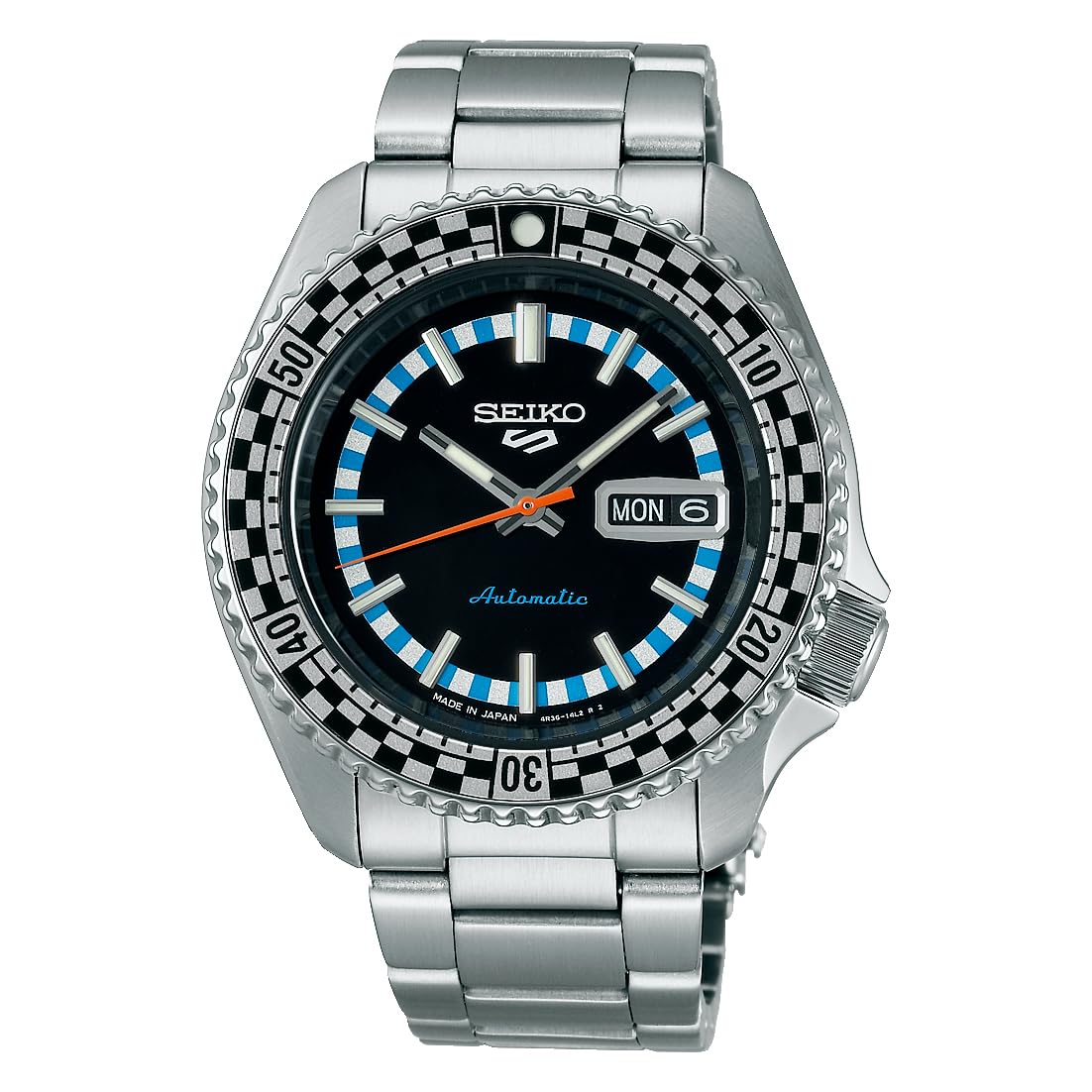 

SEIKO 5 SPORTS SKX series automatic watch Made in Japan 2024 Special Edition SRPK67 Silver Black Dial Overseas Model [Seiko] Men s [Item]