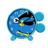 Battery Operated Desk Clock Cartoon Animal Alarm for Students, Non-Ticking Quiet Movement Kids Room Clock, Home Bedroom Small Decorative