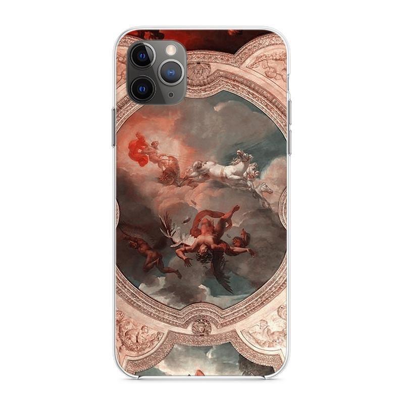 Soft Back Capa Classical Angel Modern art Phone Shell For Apple Transparent Iphone 5 5s 6 7 8 6s Plus X XR XSMAX SE 2020 11 PRO