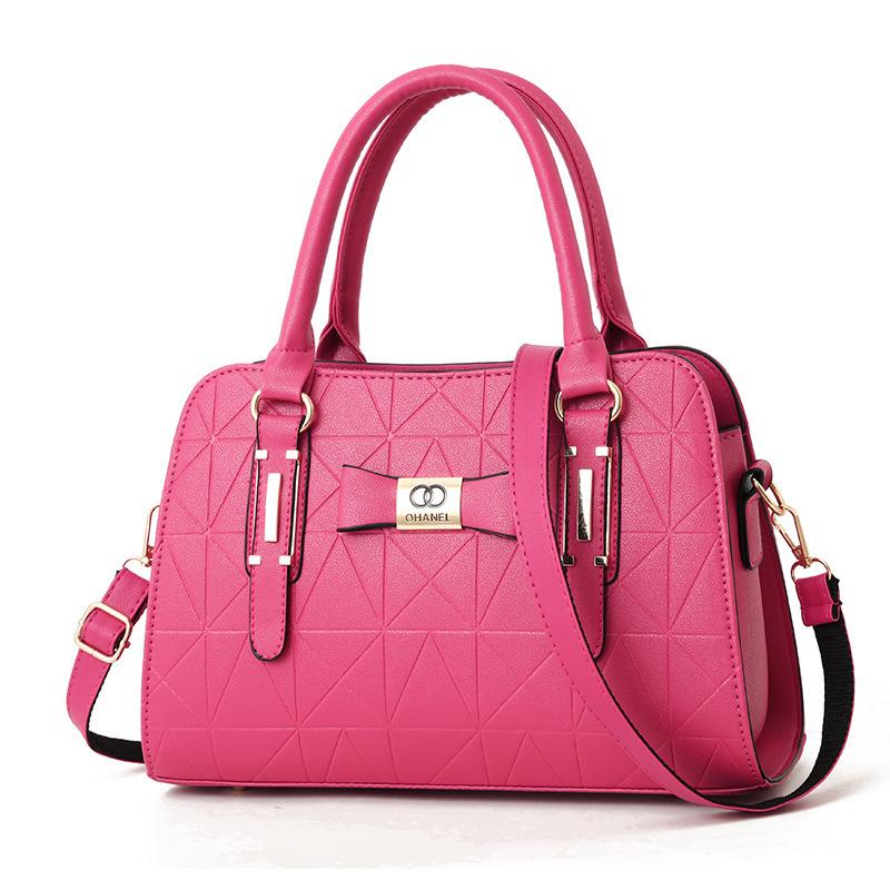 Handbags Women's Bags New Middle-aged Ladies Fashionable Shoulder Messenger Large Capacity Bag