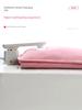 Hot Water Bottle Can Be Used as a Hand Warmer, Rechargeable Hot Water Bag, Electric Heating Pad, Solid Color Short Plush Hand Warmer