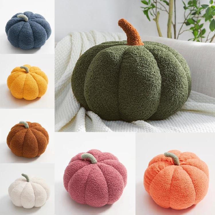 Lightweight Throw Pillow Pumpkin Shaped- Pillow for Living Room Bedroom Present