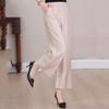 Summer High Waist Wide Leg Pants Women Clothes Casual Elastic Waist Plus Size Black Pants