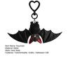 Plüsch Schwarze Fledermaus Schlüsselanhänger Gothic Verwandlungsfähige Fledermaus Schlüsselring Anhänger Rucksack Tasche Geldbörse Anhänger Halloween Geschenk für Fledermausliebhaber