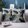 1 Stück - 2D Flachdruck Exquisite Blattmuster Wurfkissenbezüge Polyester Kissenbezug Sofa Dekokissenbezug