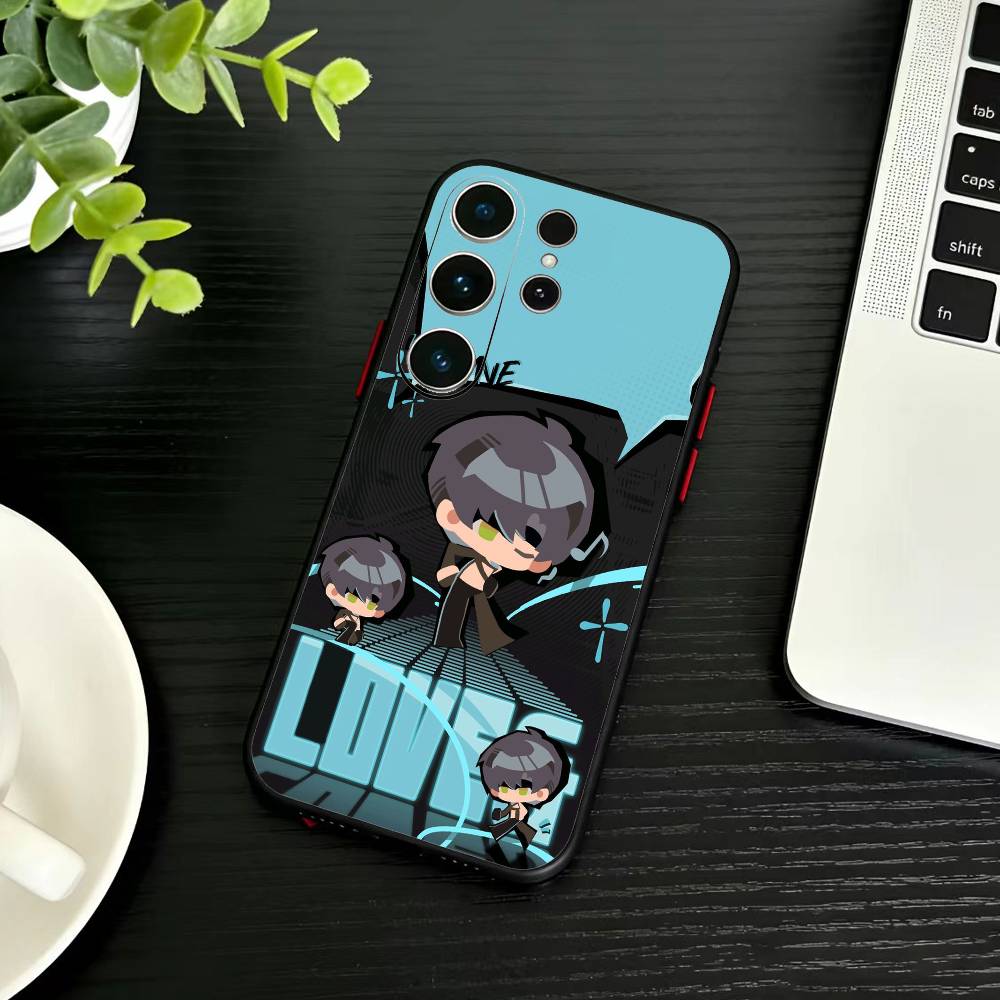 L-Love And Deepspace Phone Case For Samsung S26,S25,S24,S23,S22,S21,S20,Plus,Fe,Lite,Others Black Cover