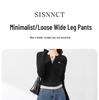 2025 Women's High-Waisted Straight-Leg Jeans: Slimming Loose Fit for Spring & Autumn