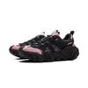 LiNing Dunes Cushioning Anti-Slip Wear-Resistant Breathable Height Increasing Low-Top Casual Shoes Women's Black Pink AGCU436-3