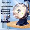 Portable Clip-On Fan for Outdoor Camping: Strong Wind, Summer Cooling Solution for Dorms and Households.