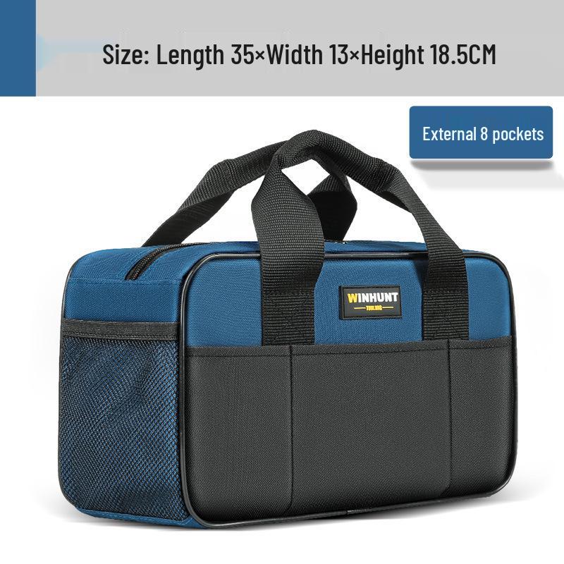 Sturdy Multifunctional Electrician Tool Bag – Durable Canvas Handheld Pouch