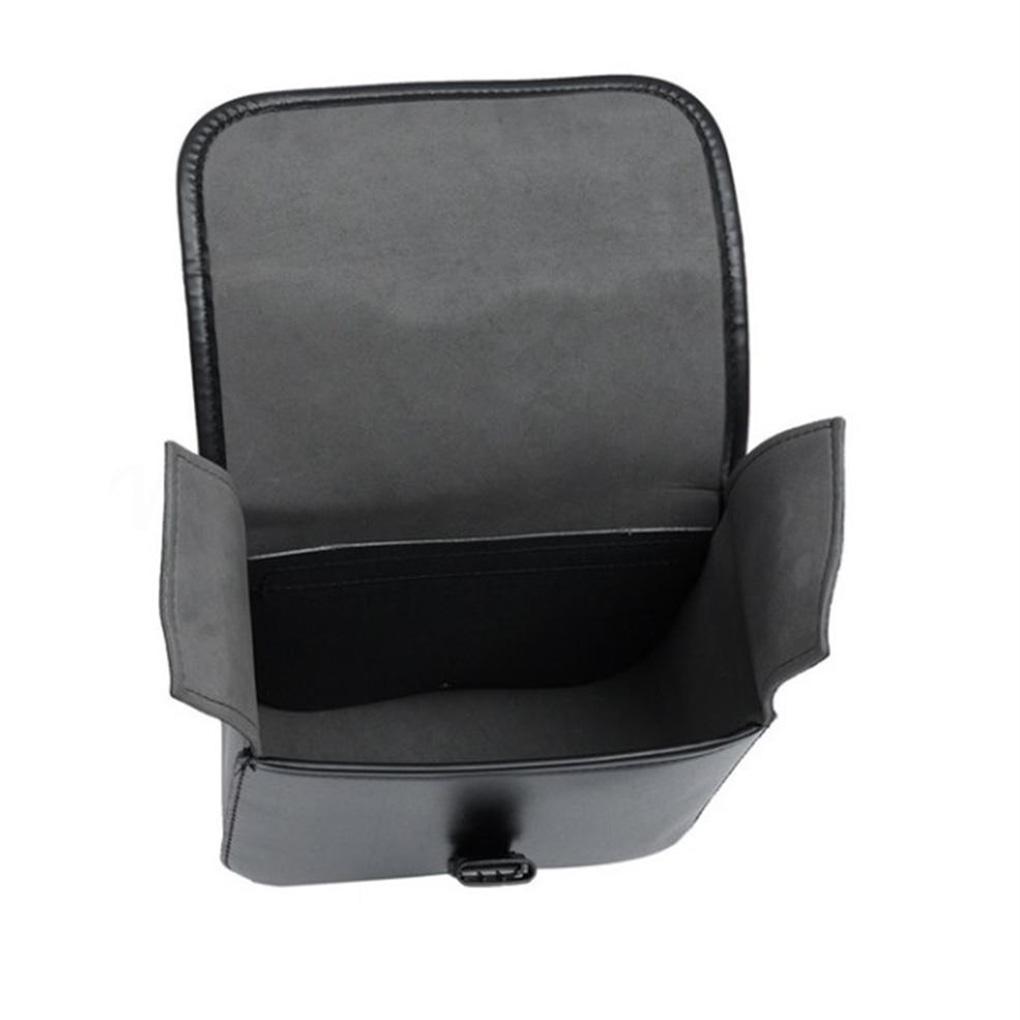 Motorcycle Rear Bags Waterproof Exquisite Saddle Bag Durable Wear-resistant Side Pouch PU Leather Saddlebag Storage Box