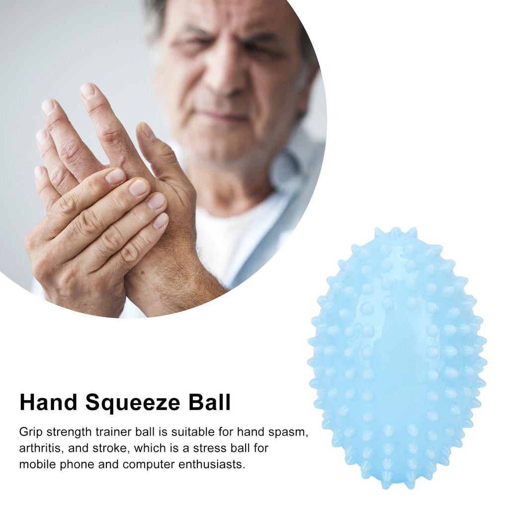 Hand Grip Exercise   Palm Acupuncture Points Massage Squeeze   for Hand Rehabilitation Training