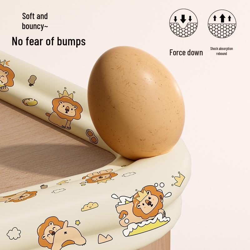 Non-adhesive Thickened Anti-collision Strip for Infants and Kindergarten Furniture Corners