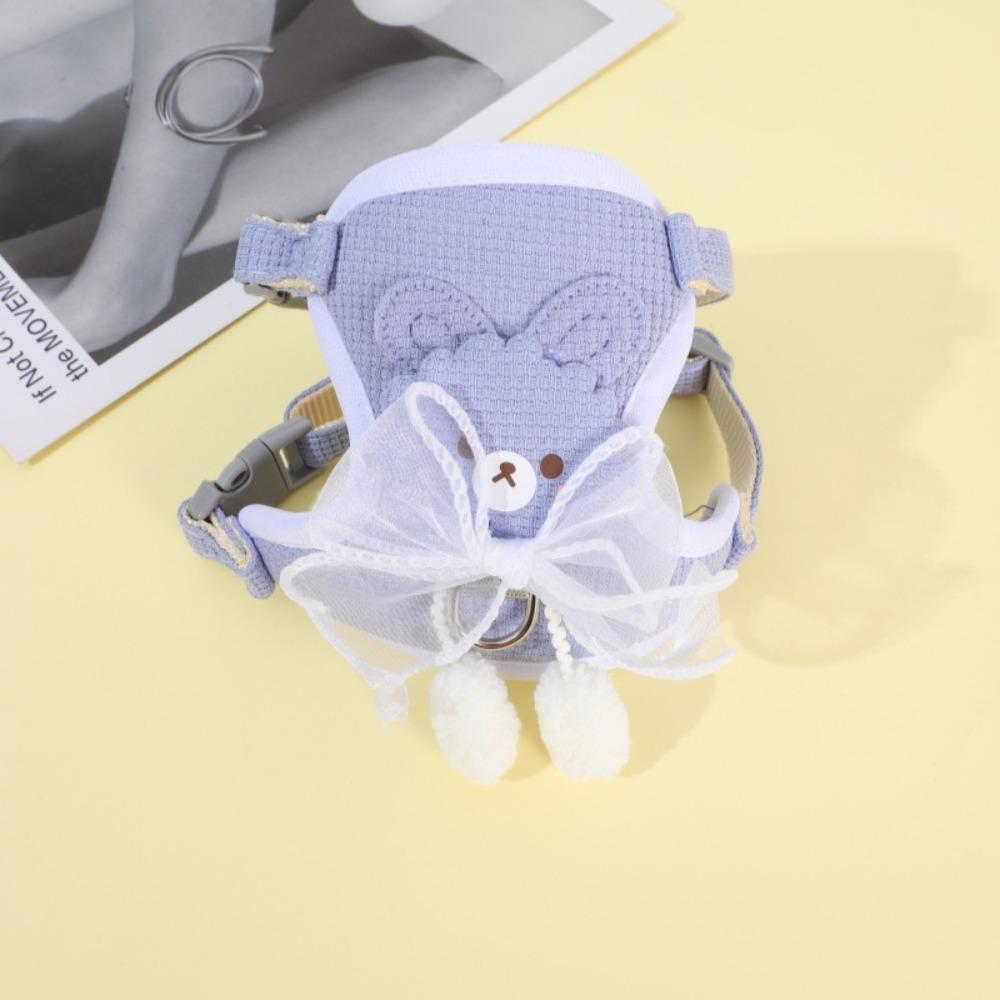Adjustable Cat Dog Harness with Lead Leash Chest Pet Harness And Leash Set