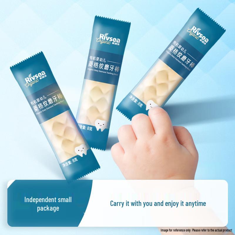 Heyoung Organic Baby Rhombus Teething Sticks