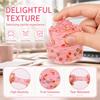 Creative Stress Relief Pinch TPR Christmas Squishy Toy Santa Claus Cake Squeeze Toy  Christmas