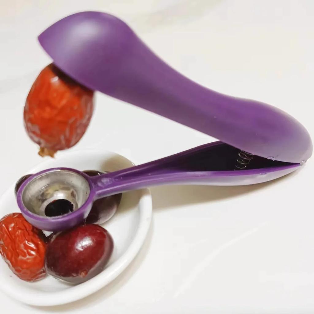Multi - Functional Pit Remover for Cherries Hawthorns Red Dates Olives Creative Pitting Tool Small Kitchen Gadget for Home Use