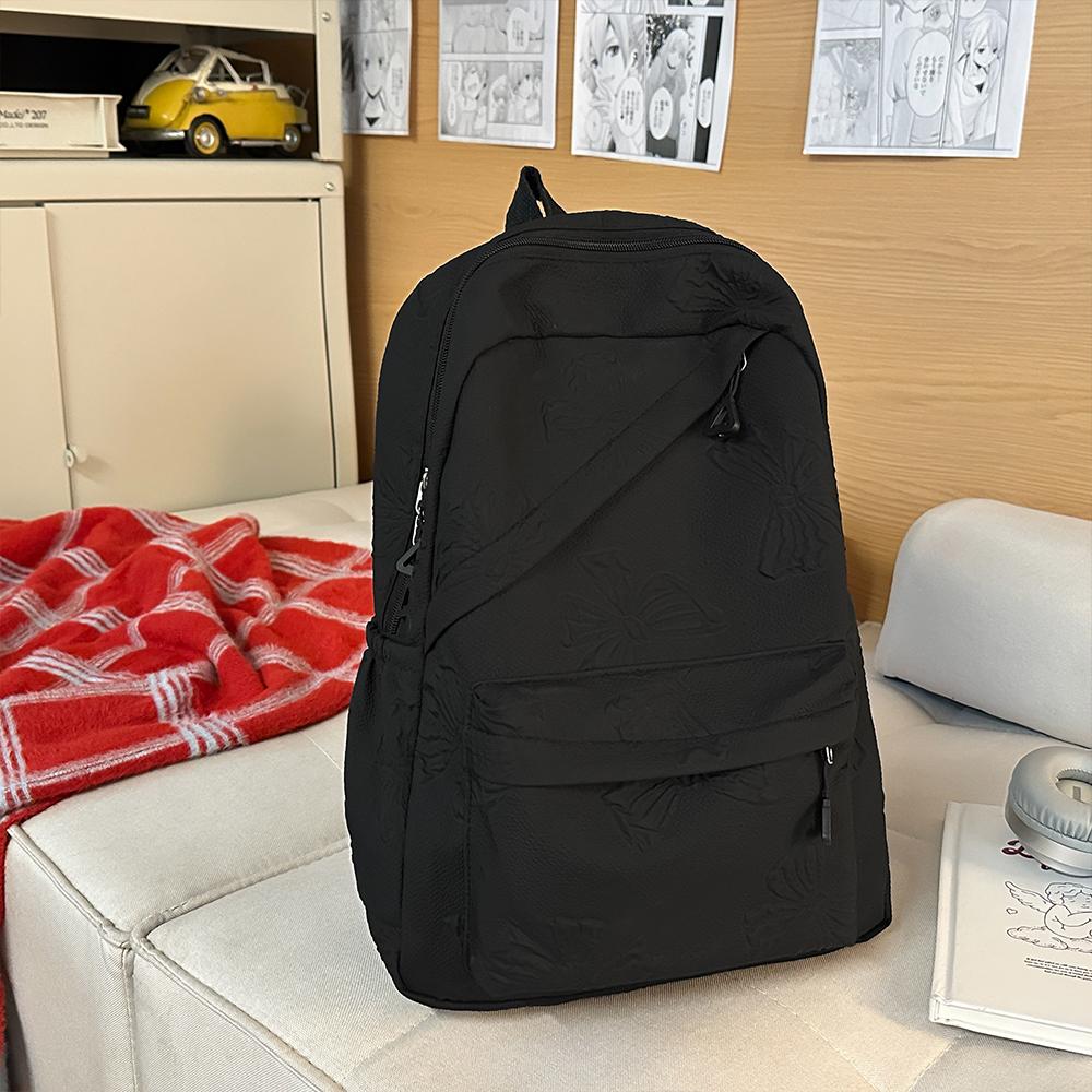 

Minimally Designed Multi-Pocket Backpack, New Fresh and Sweet Casual Backpack, Korean Versi Backpack, Computer Backpack чёрный