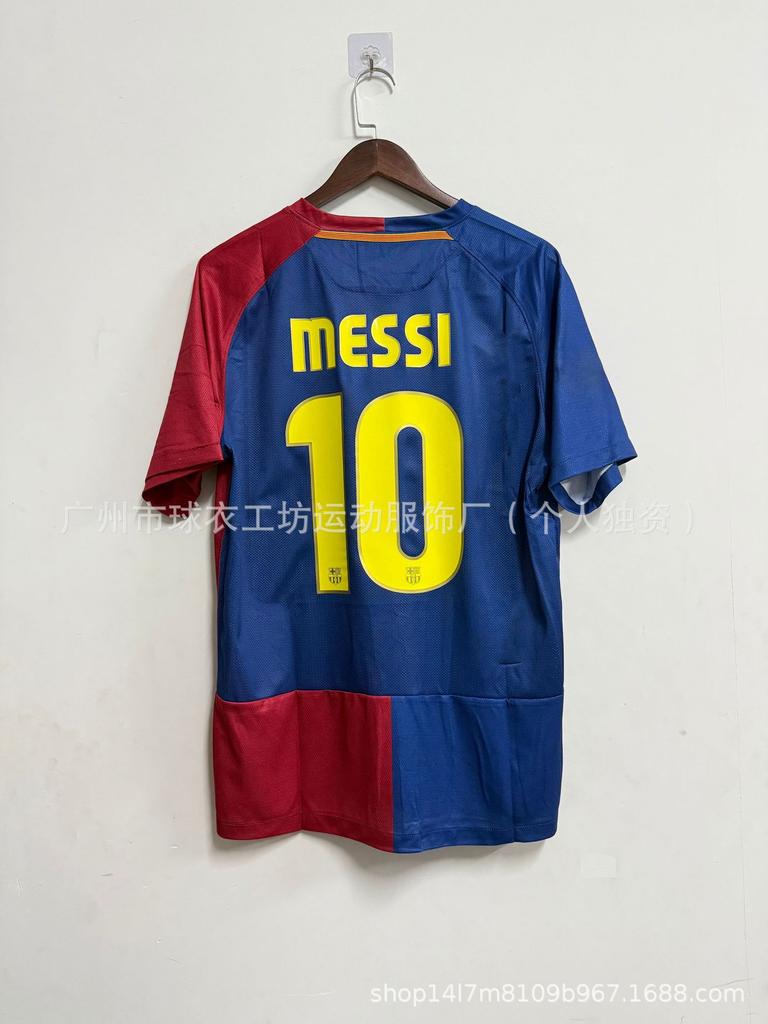 0607AC Milan No. 22 Kaka Retro Style Star Barcelona Santos Brazil Short-sleeved Football Clothes