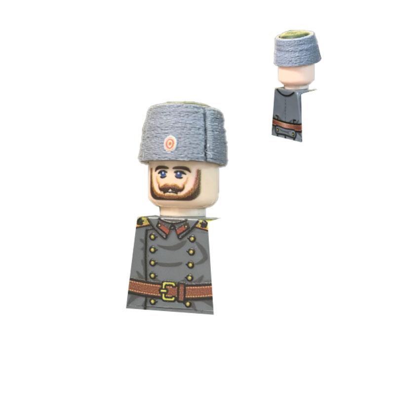 MOC UV Printing Military Building Blocks Accessories Soldier Figures Special Forces Army Sniper Police Bricks Toy Children Gift