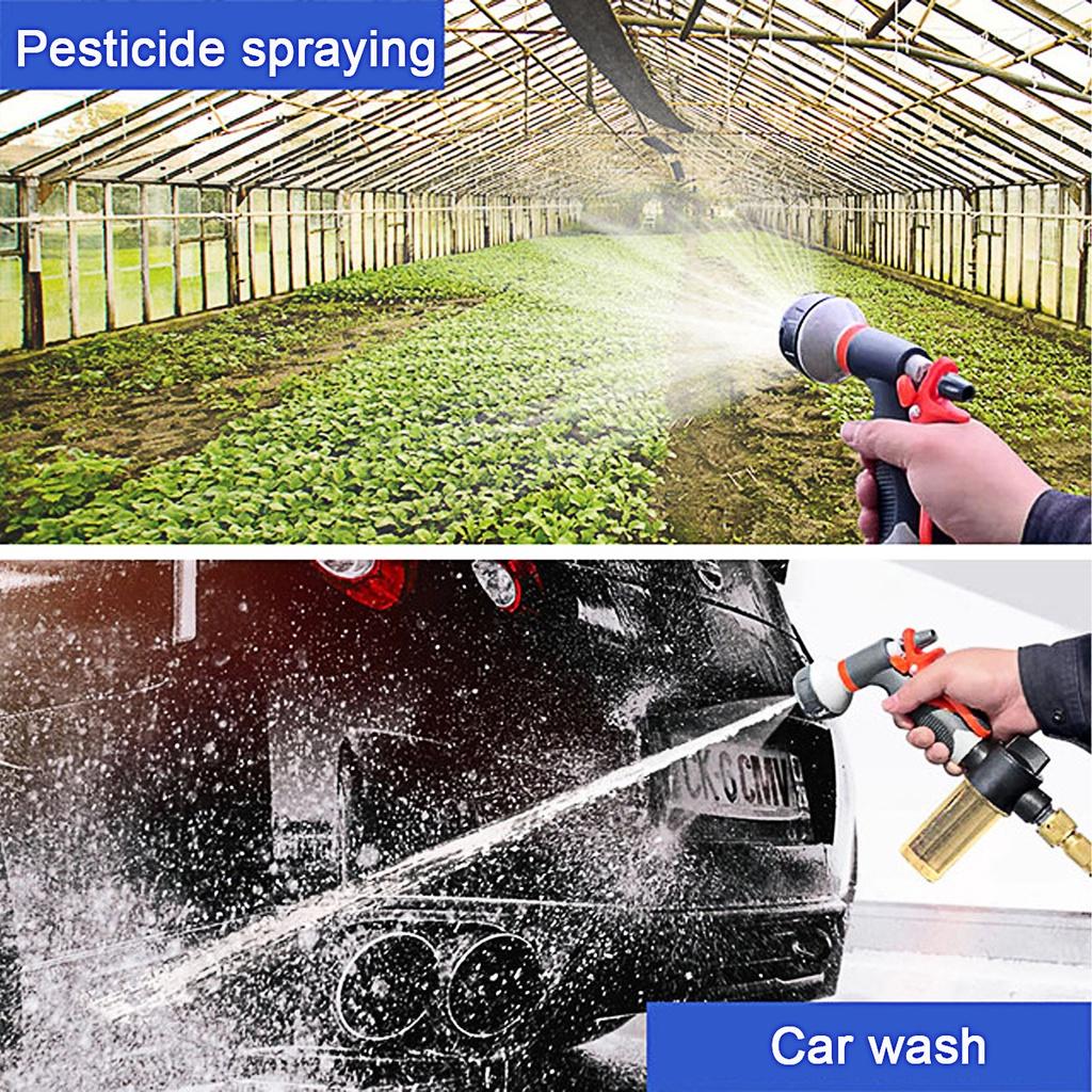 Portable Power Sprayer Pump High Pressure Washer Rechargeable Water Pump for Car Home Garden Spray 100W