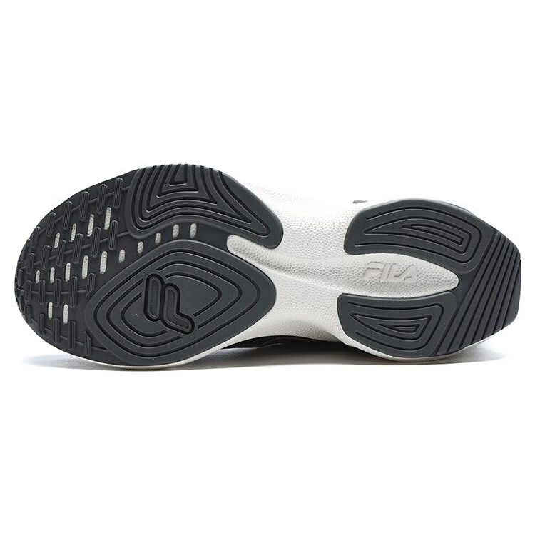 Fila Flow Lightweight Comfortable Fabric Synthetic Leather Low-Top Running Shoes Women Sneaker Black A12W311105FBK