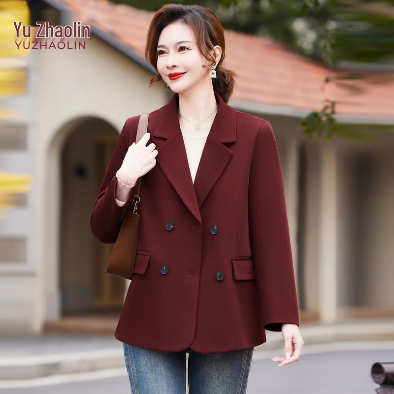 Women's Elegant Double-Breasted Blazer