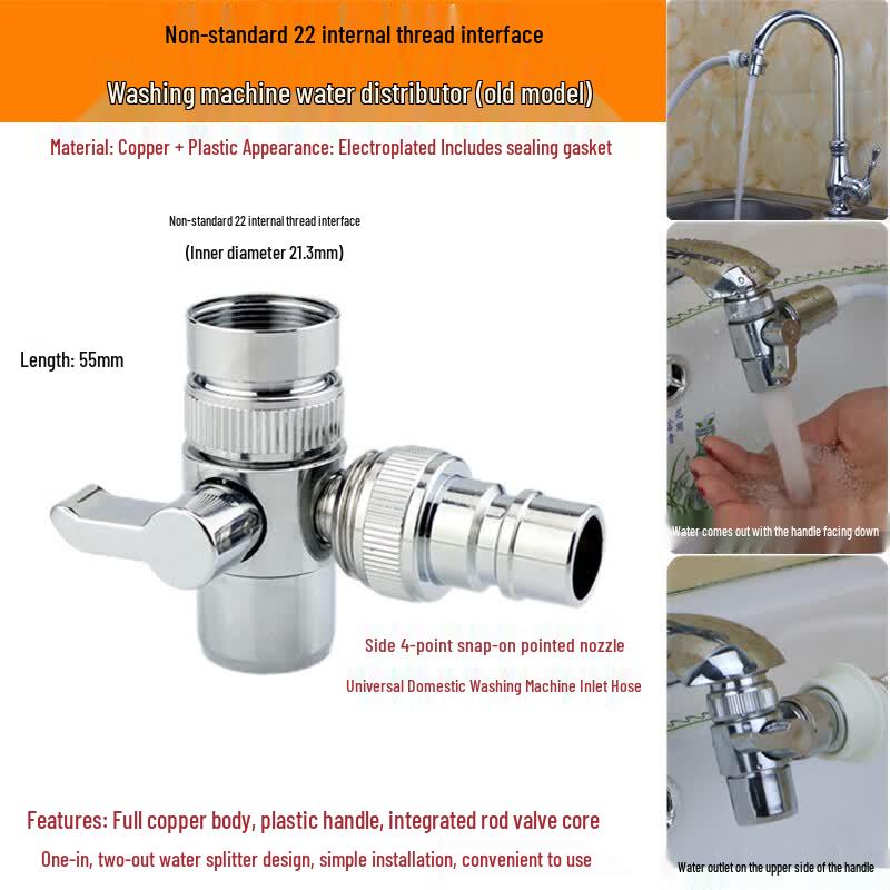 Washing Machine Faucet Adapter & Diverter