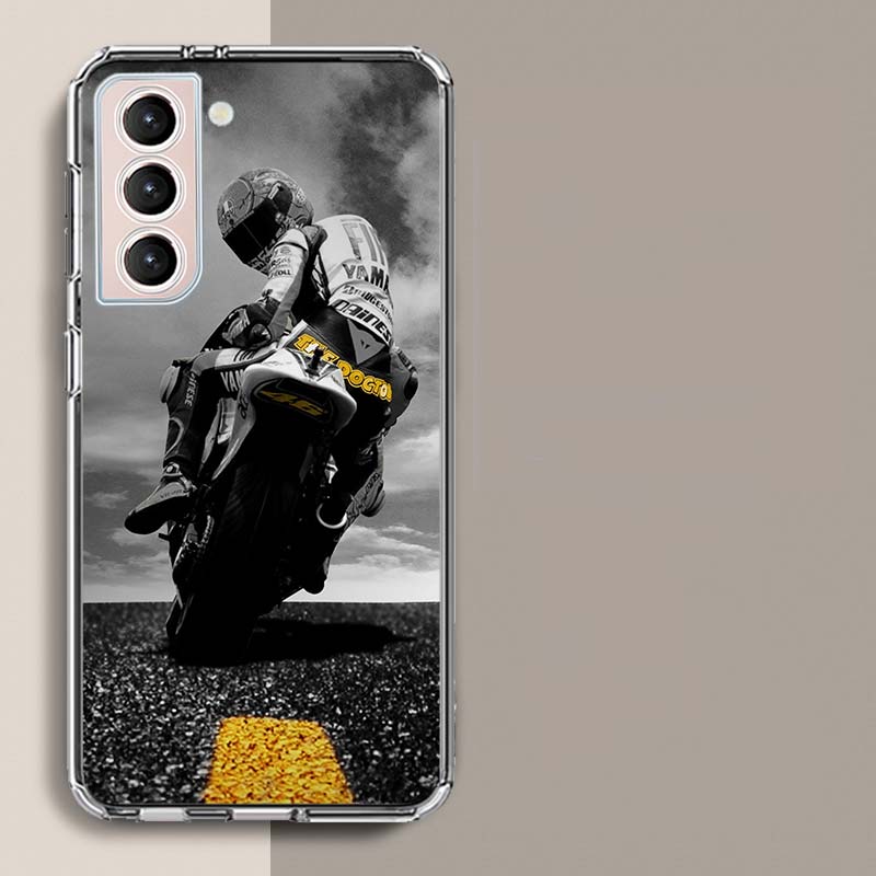 Moto Cross Motorcycle Sports Phone Case For Galaxy A14 A24 A34 A54 Samsung A02S A12 A22 A32 A42 A52 A72 A13 A33 A53 5G A03 A03S