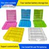 Universal Battery Storage Box for AA, AAA, 14500 Lithium Batteries with Anti-Short Circuit PP Compartment