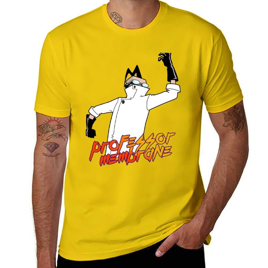 Professor Membrane T-Shirt Sports Fans Anime Clothes Cute Tops Short Sleeve Tee Heavy Weight T Shirts for Men
