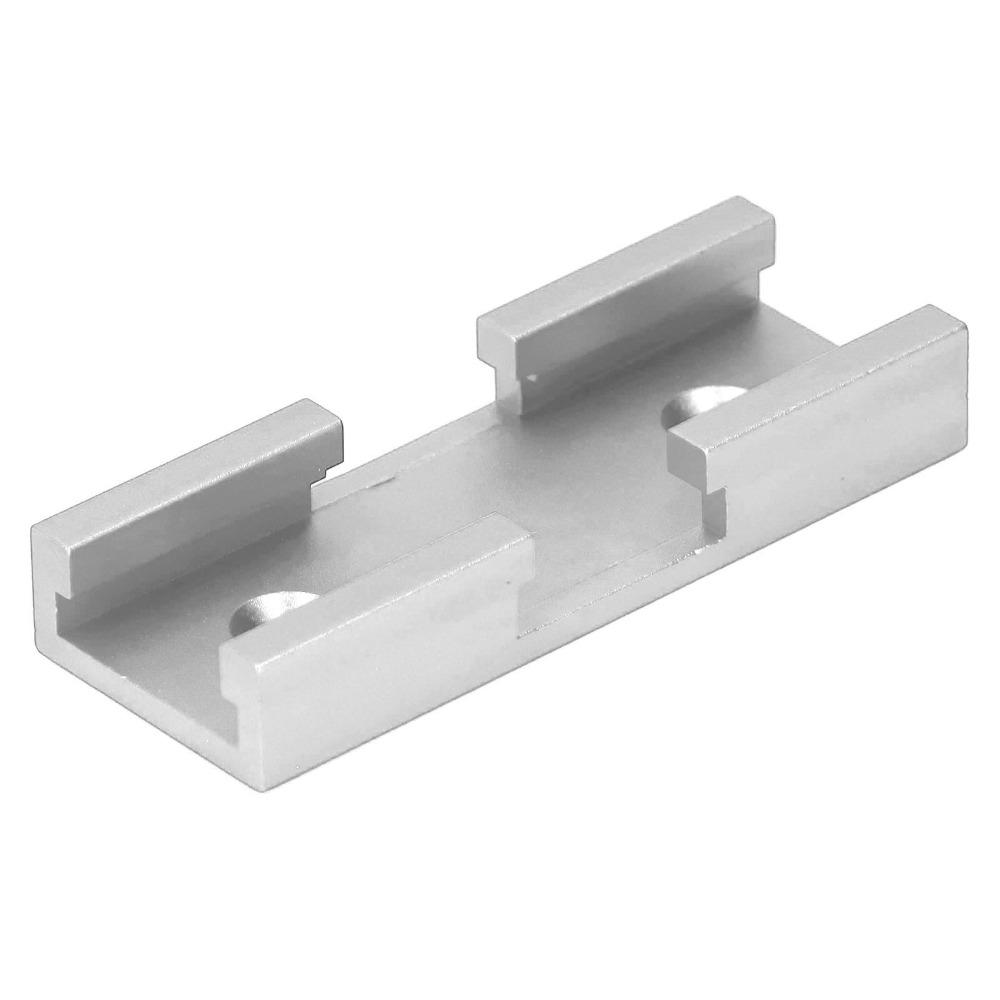 4pcs Aluminum Alloy Woodworking Cross Track Connector Aluminum Alloy Track Connector  Woodworking