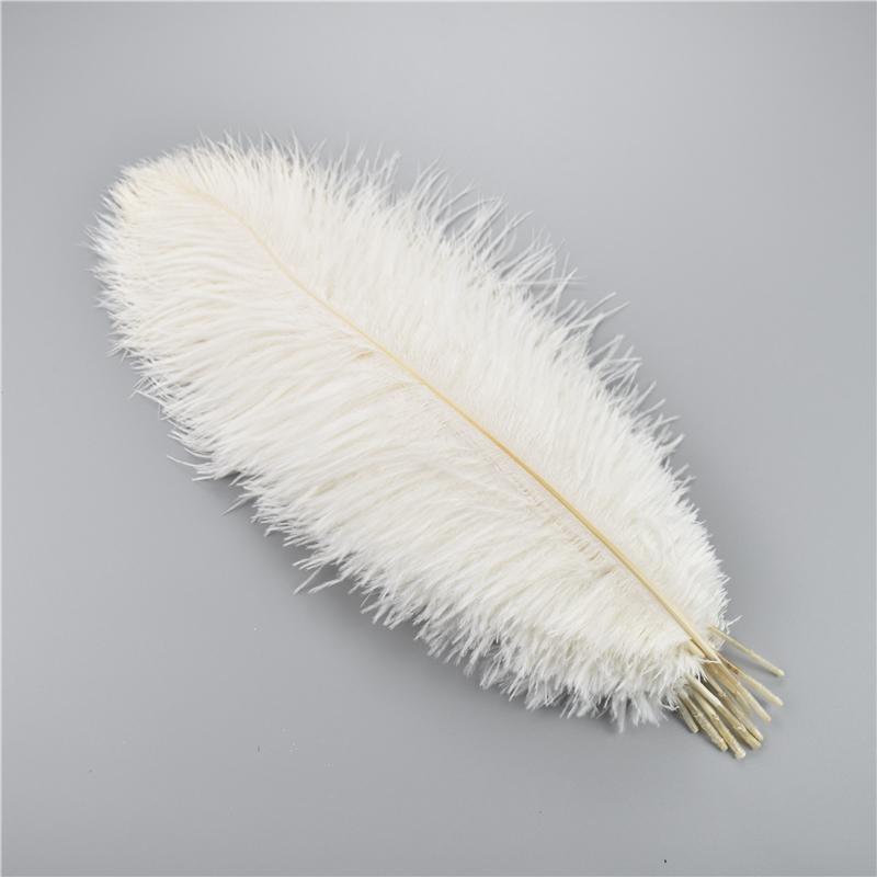 10Pcs 35-40Cm Colorful Ostrich Feathers For Crafts Carnival Decoration Table Centerpieces Plume For Vases Handicraft Accessories