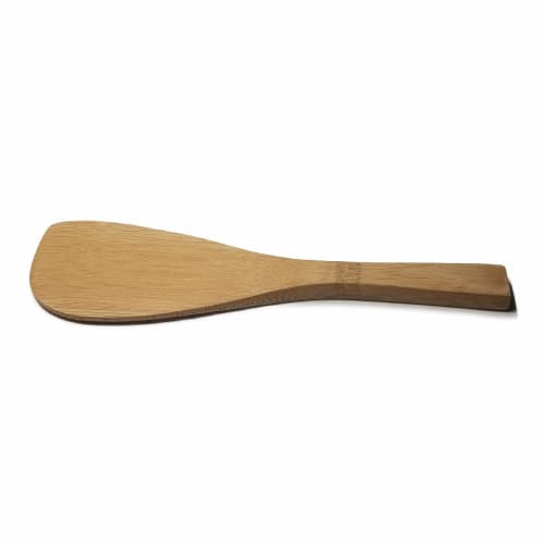 Kikusui Unpainted Japanese Bamboo Rice Paddle (Cut)