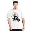 Mountain Motorcycle And Compass Graphic Tshirt Funny Trip Men's Clothing Fashion Harajuku T-shirt Loose Tops Motorcycle T Shirt