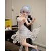 YAORUI Re:Zero Rem Aqua Dress 1/7 Scale Figure with Interchangeable Faces Pre-painted ABS PVC Decoration Birthday Gift Desktop Ornament