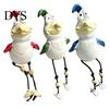 Outdoor Yard Art Decor Funny Chicken Art, Resin Rooster Statues, Unique Patio Balcony Accents Creative Sculptures for Garden Ornaments Modern