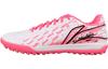 TF Turf Artificial Turf Synthetic Leather Cushioning Slip Resistant Abrasion Resistant Soccer Shoes Men's Pink YSTU005-17