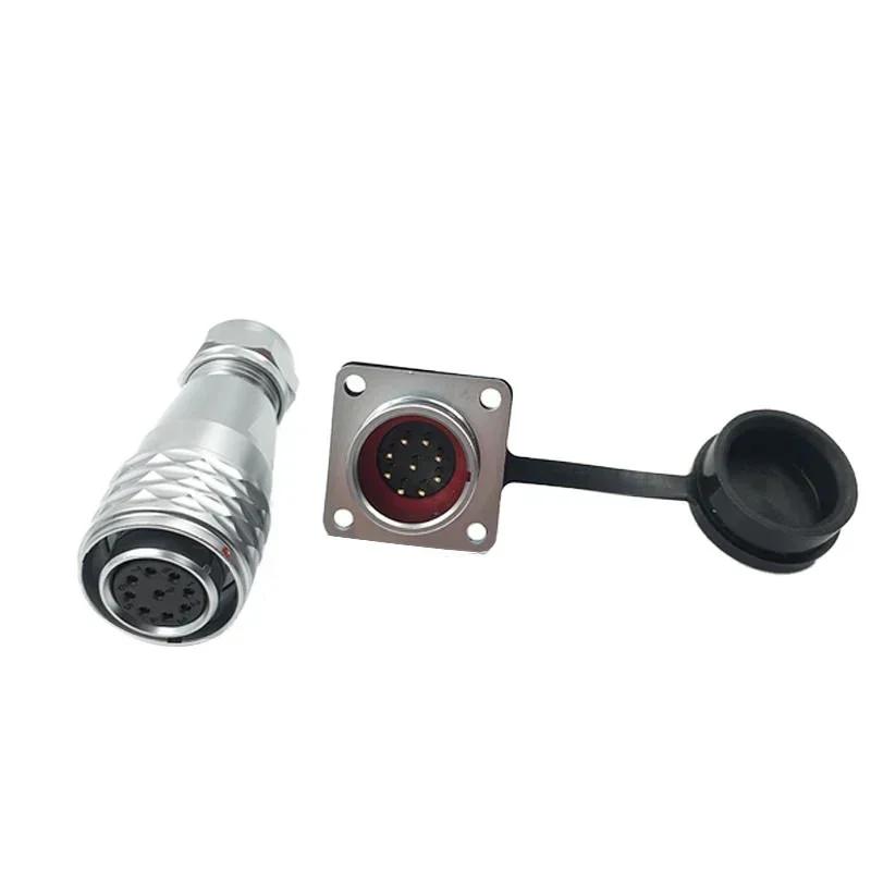 WEIPU SF16 SF1610/S SF1613 Industrial Waterproof IP67 Electrical Connector M16 2 3 4 5 7 9 10Pin Adapter Female Plug Male Socket